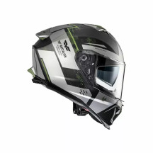 Casco Typhoon BA — Talla M, integral, gris mate